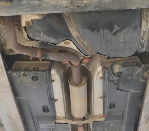 Roomster 5J Auspuff Mittel + Endschalldämpfer hinten 1,6 BTS