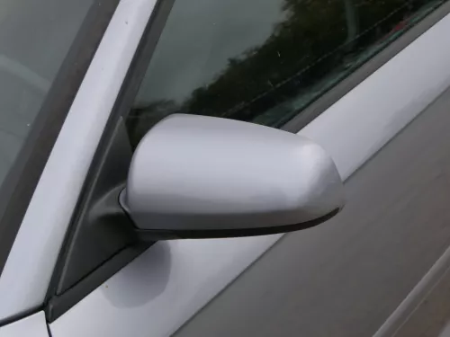 Audi A3 8P elektrischer Spiegel Außenspiegel vorne links grau LY7J + Glas