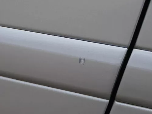 Audi A3 8P 2/3-Türer Tür vorne links Fahrertür Türblatt grau LY7J Rahmen (187450)