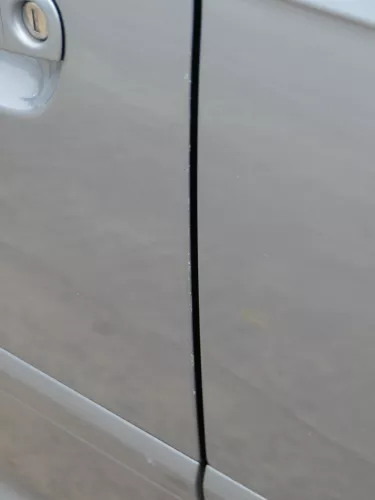 Audi A3 8P 2/3-Türer Tür vorne links Fahrertür Türblatt grau LY7J Rahmen (187450)