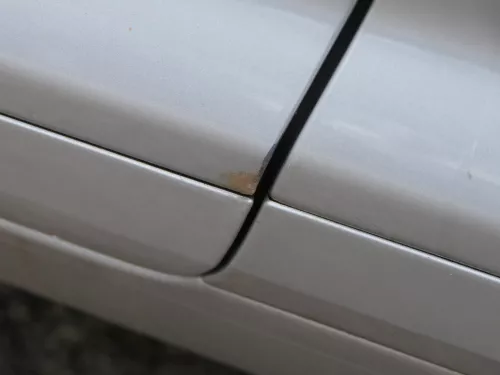 Audi A3 8P 2/3-Türer Tür vorne links Fahrertür Türblatt grau LY7J Rahmen (187450)