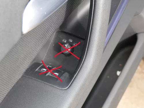 1x Audi A3 8P Türverkleidung Verkleidung Tür vorne links schwarz 2/3-Türer