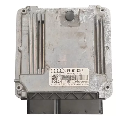 Audi A3 8P Steuergerät Motor Motorsteuergerät 8P0907115A 2,0 TFSI AXX    TEST