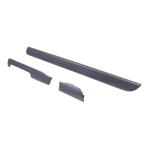VW Golf 6 5K Leiste Abdeckung Dekor grau netzoptik Leisten Blende UA3 tweed (175695)