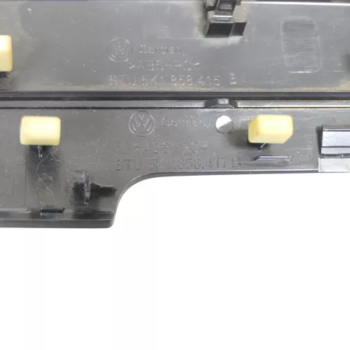 VW Golf 6 5K Leiste Abdeckung Dekor grau netzoptik Leisten Blende UA3 tweed (175695)