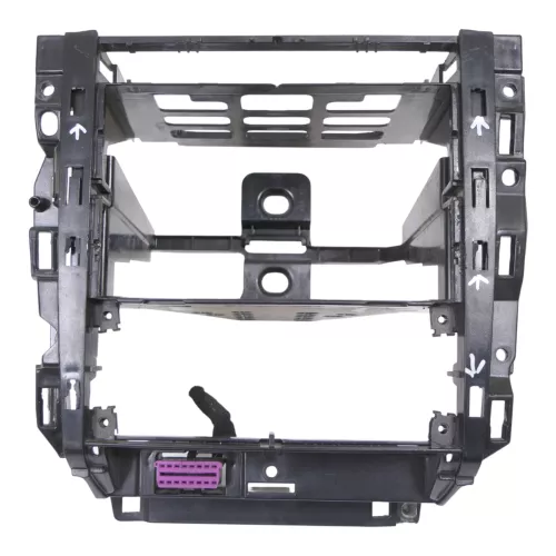 VW Golf 4 Bora Mittelkonsole Verkleidung um Radio 1j1858069G für Dekor - DEFEKT!