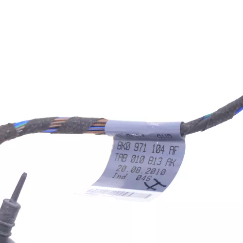 Audi A5 PDC Leitungssatz Stoßfänger hinten weiß LY9C ORIGINAL von NEUFAHRZEUG ## (187454)