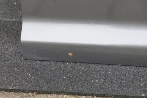 VW Touran 1T 1T3 Tür vorne rechts Beifahrertür grau LD7X - ohne Anbauteile grau (118359)