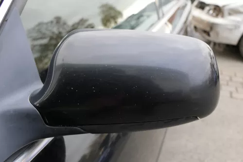 Audi A6 4B Spiegel Außenspiegel links elektrisch schwarz LY9B