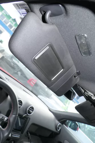 Audi A3 8P Sonnenblende links vorne 8P0857551A schwarz beleuchtet (179519)