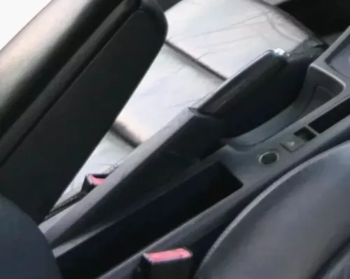 Audi A4 8E B6 B7 8H Cabrio Handbremse  Leder Griff blau indigo (200406)