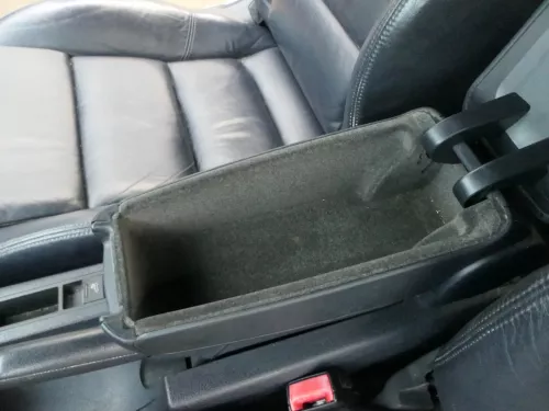 A4 B7 8E Cabrio 8H Mittelarmlehne Armlehne original blau indigoblau Leder (200407)