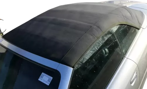 A4 8H Cabrio Dach Scheibe Verdeck Gestell dunkelblau 7M4 + Himmel Scheibe (200466)