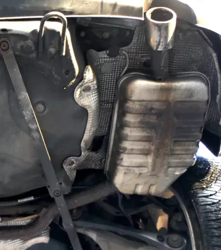 1x A4 8E 8H B7 Cabrio Auspuff Endschalldämpfer rechts hinten 2,4 8H0253609CL