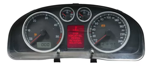 VW Passat 3BG Tacho Tachometer Kombiinstrument 3B0920847E Diesel TDI 2,5 278.000