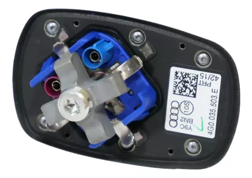 Audi A5 8T  Antenne Antennensockel Sockel 4G0035503E weiss LY9C Original NEU (200395)