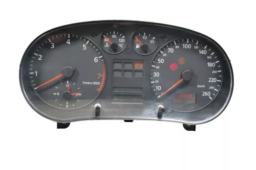 Audi A3 8L Tacho Tachometer Kombiinstrument 8L0919860C 199000km Benziner 260km/h