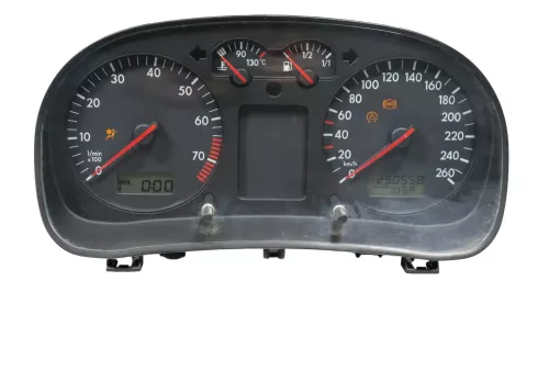 VW Golf 4 Tacho Tachometer Kombiinstrument 290.000km 1J0919881B 1,6-2,8