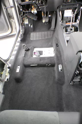 VW Tiguan 5N Teppich Innenraumteppich Innen Bodenbelag schwarz (163580)