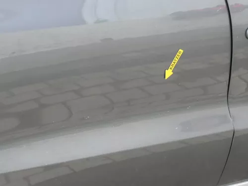 VW Tiguan 5N Tür hinten rechts grau LD7R (200549)