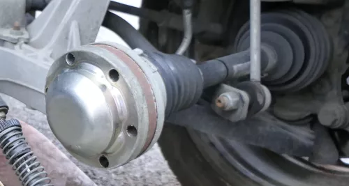 VW Tiguan 5N Antriebswelle links vorne Gelenkwelle 2,0 TDI 5N0407763D Start-Stop