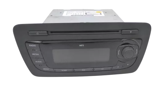 Seat Ibiza 6J Radio CD Player MP3 Original 6J0035153 6J1035153E mit Code