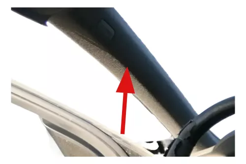 2x A4 8K A-Säulen Verkleidung rechts vorne links Abdeckung oben schwarz