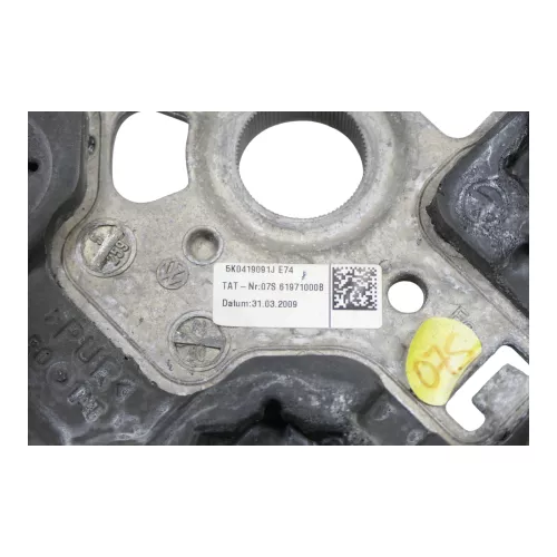 VW Passat 3C Eos Golf 6 Lenkrad 5K0419091J 3-Speichen Leder schwarz Lederlenkrad (183326)