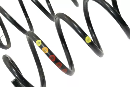 2x VW Up Skoda Citigo Feder Federn hinten links + rechts 1S0511115AF (200588)