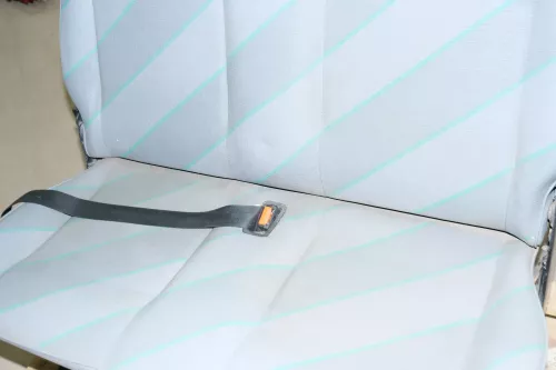 T4 Sitz 2er Doppel Sitz Doppelsitzbank Konsole klappbar hinten links (200688)