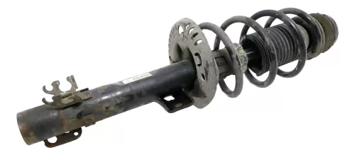 1x VW Polo 6R 6J Federbein Stoßdämpfer Feder vorne Federn Benziner 6R0413031BT (200708)