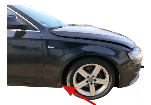 Audi A4 8K B8 Kotflügel vorne rechts schwarz LZ9Y