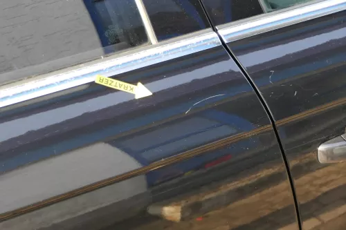 A4 B8 8K Kombi Avant Tür hinten rechts schwarz LZ9Y ohneAnbauteile (200728)