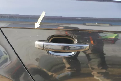 A4 B8 8K Kombi Avant Tür hinten rechts schwarz LZ9Y ohneAnbauteile (200728)