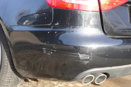 Audi A4 8K B8 Avant nur Spoiler für Stoßstange hinten Heckstoßstange Lippe AHK (200731)