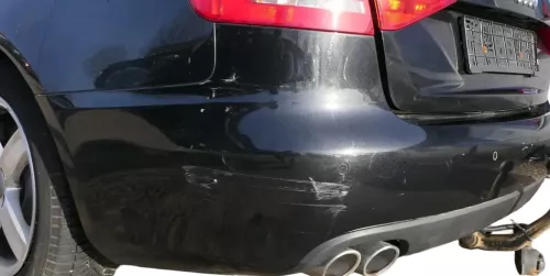 Audi A4 8K B8 Avant nur Spoiler für Stoßstange hinten Heckstoßstange Lippe AHK (200731)