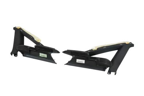 Audi A6 4F Limousine Set Säulen Verkleidung schwarz soul A B C D Säule (200779)