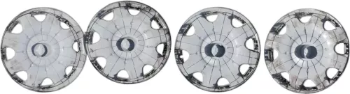 original 4 x VW Bora Golf 4 Beetle Radkappe Radzierkappe 16 Zoll 1C0601147D (200833)