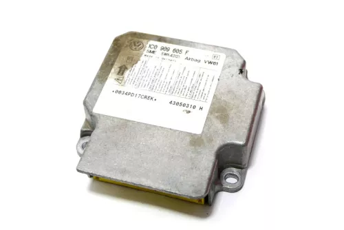 VW Golf 4 Bora Steuergerät Airbag Airbagsteuergerät 1C0909605F 016 03 Kopfairbag (165350)
