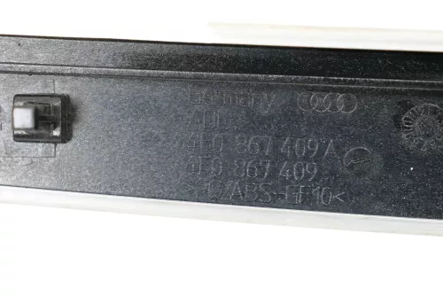 Audi A6 4F Verkleidung Kappe Abdeckung Dekor silber S-line aluminium gebürstet (200776)