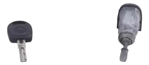 VW Polo 9N 9N31x Türschloß links 1x Schlüssel Tür Schloß (200810)