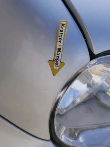 VW Golf 4 Kotflügel vorne rechts silber garu LA7W (200814)