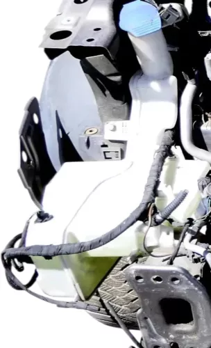 VW Passat 3C B7 Wischwasserbehälter Behälter Wischwasser 3AA955453G + Pumpe