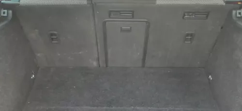 VW Passat 3C B7 Kombi Sitz Rückbank Rücksitzbank Sitze Lehne schwarz Ski durchre (200874)