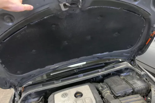 5M Golf Plus Dämpfung Motorhaube Dämmung Motorhaubendämmung TDI Dämmmatte