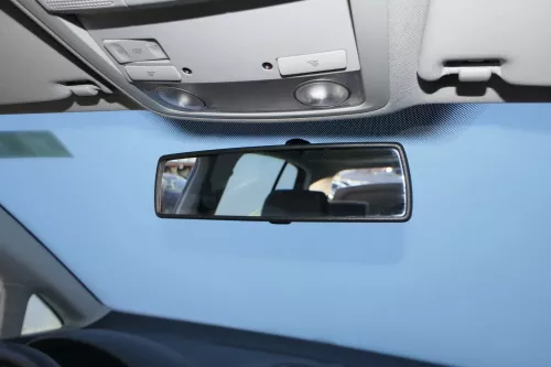 VW Golf 5 1K Eos Spiegel Innenspiegel schwarz 1K0857511 (200989)