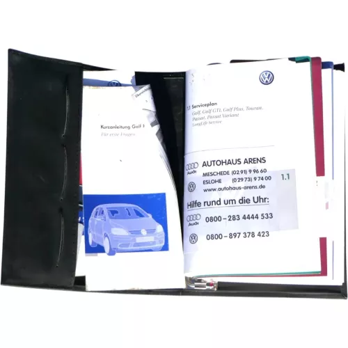 VW Golf Plus 5M Bordbuch Bordmappe Bedienungsanleitung Anleitung Beschreibung