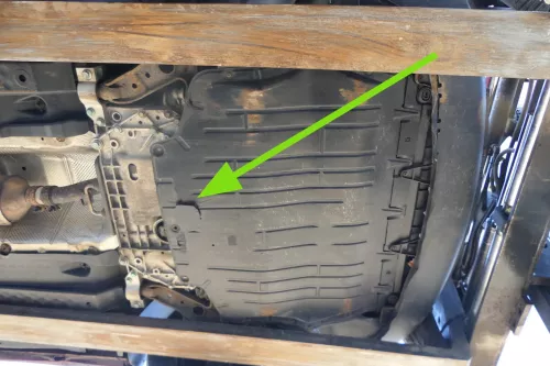 Golf 5 1K Unterfahrschutz Dämpfung Schutz unter Motor Dämpfungswanne Diesel ##