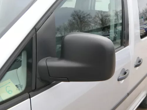 VW Caddy 2K elektrischer Spiegel Außenspiegel beheizt links schwarz original (200997)