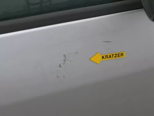 VW Caddy 3 2K Tür vorne rechts Beifahrertür silber LY7W -ohne Anbauteile (200998)